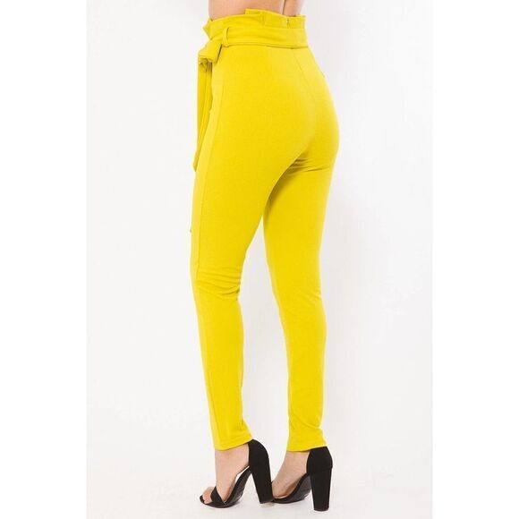 Yellow Skinny Pants - Picture 6 of 6